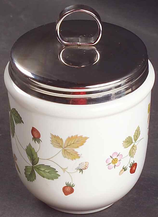 Wild Strawberry (Bone & Oven To Table) King Size Egg Coddler & Lid by Wedgwood-1