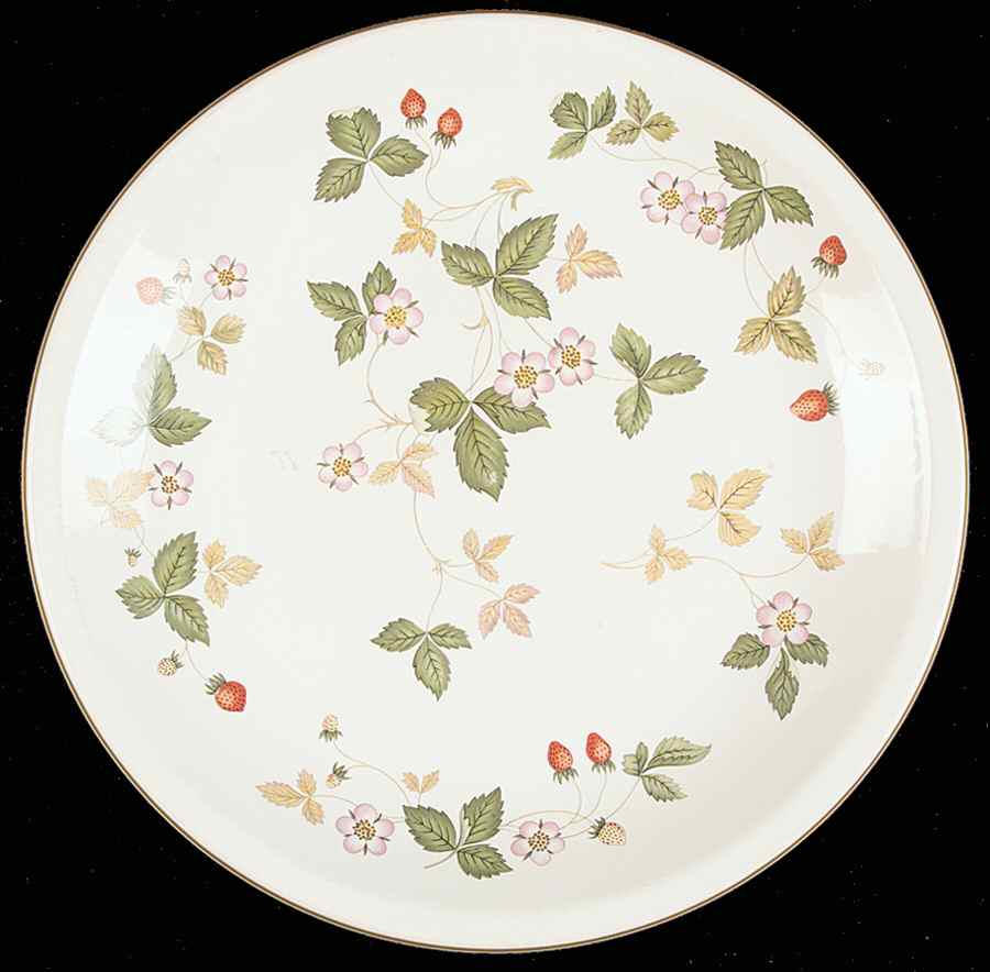 Wild Strawberry (Earthenware) Luncheon Plate by Wedgwood-1
