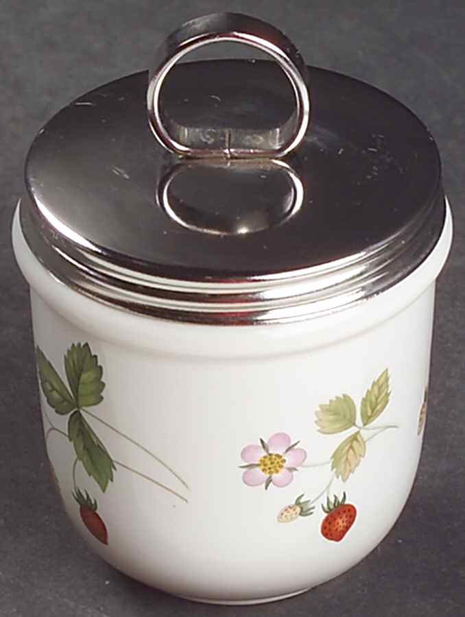 Wild Strawberry (Bone & Oven To Table) Egg Coddler & Lid by Wedgwood-1