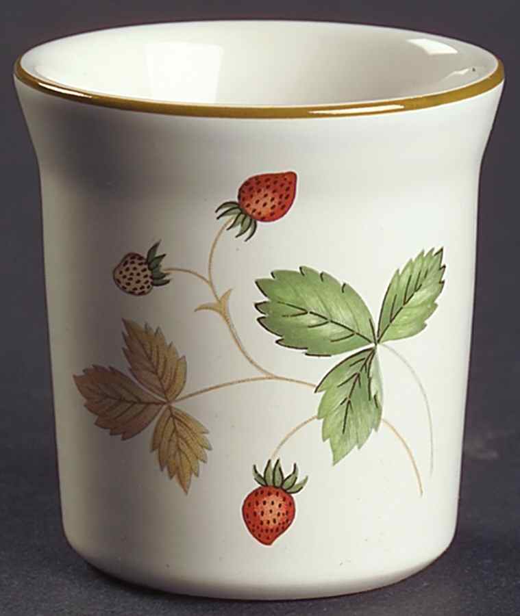 Wild Strawberry (Earthenware) Single Egg Cup by Wedgwood-1
