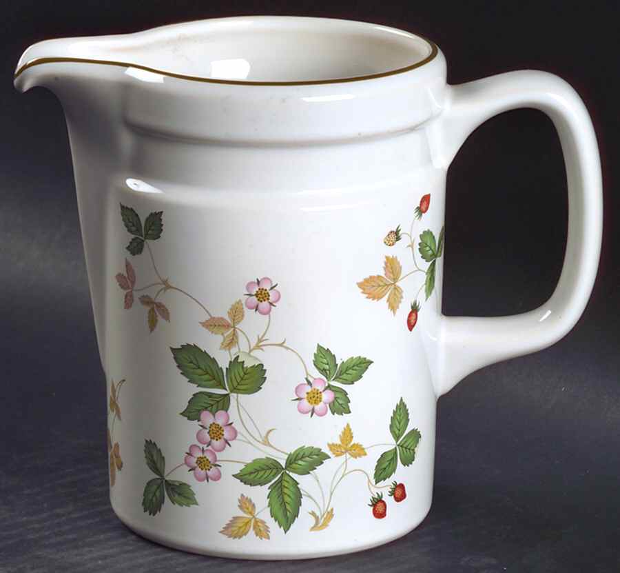 Wild Strawberry (Earthenware) 16 Oz Pitcher by Wedgwood-1
