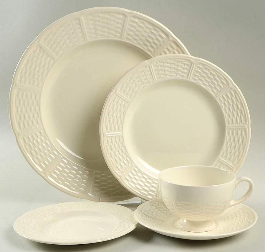 Willow Weave 5 Piece Place Setting by Wedgwood-1