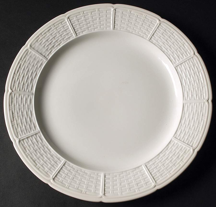 Willow Weave 12" Chop Plate (Round Platter) by Wedgwood-1