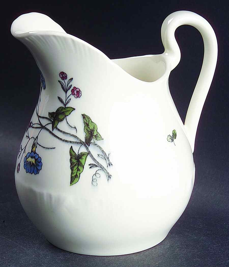 Williamsburg Wild Flowers Creamer by Wedgwood-1