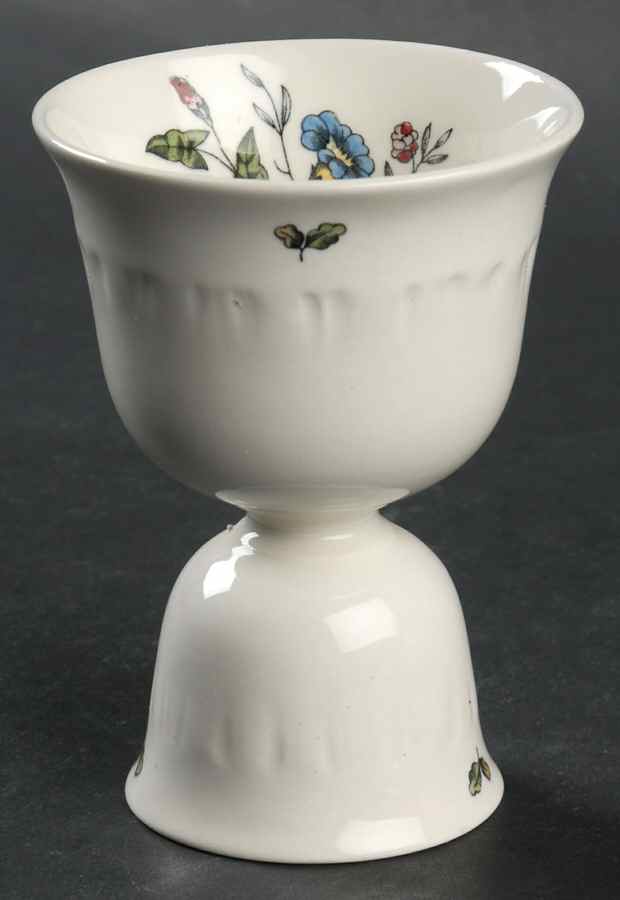 Williamsburg Wild Flowers Double Egg Cup by Wedgwood-1
