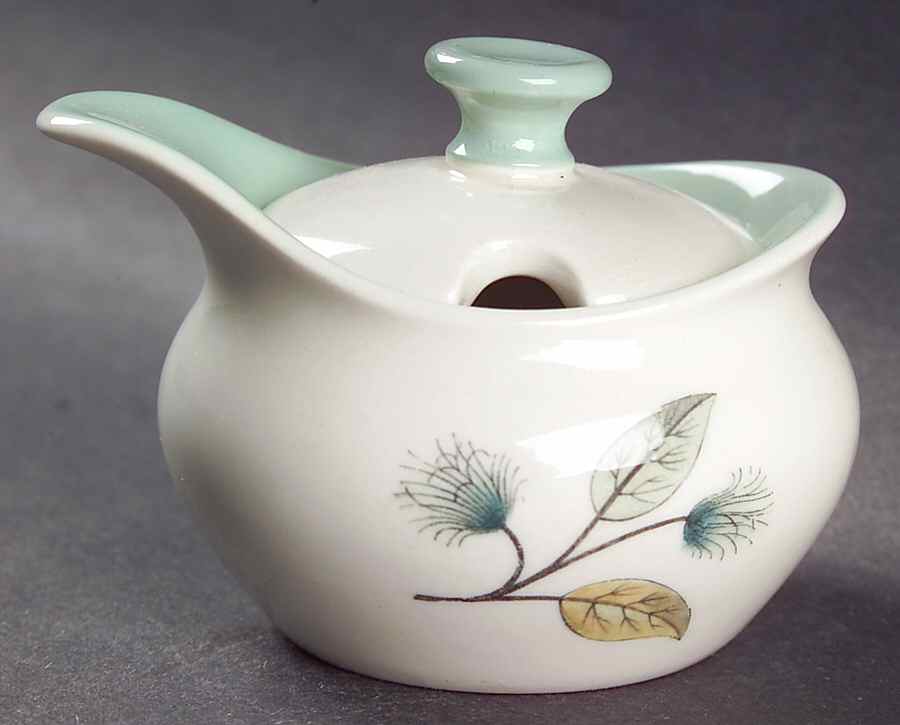 Woodbury Mustard Jar & Lid by Wedgwood-1