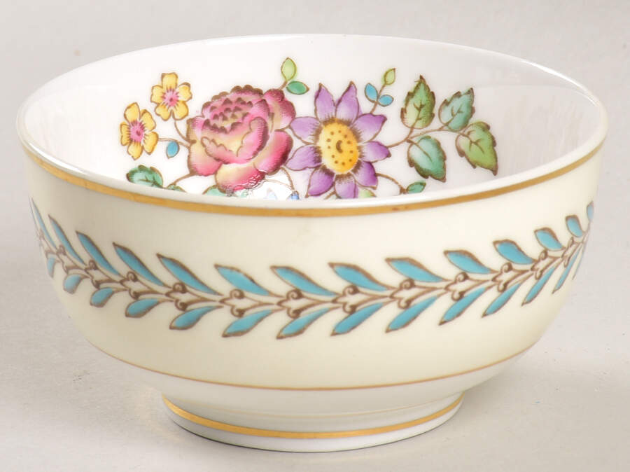 Woodstock (Gold Trim) Mini Open Sugar Bowl by Wedgwood-1