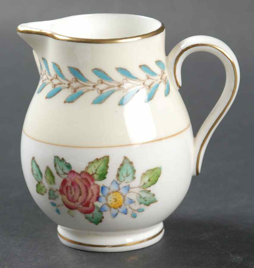 Woodstock (Gold Trim) Mini Creamer by Wedgwood-1