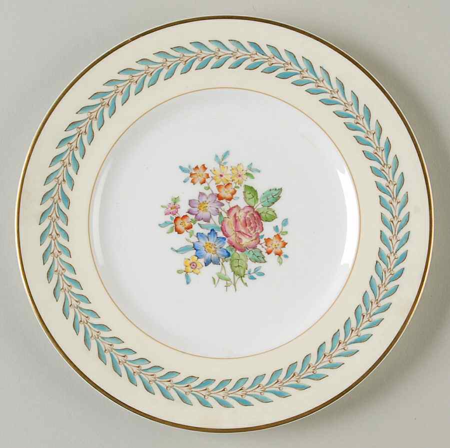 Woodstock (Gold Trim) Salad Plate by Wedgwood-1