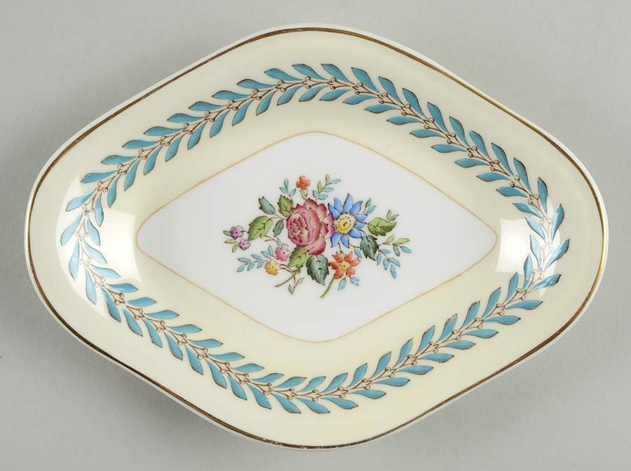 Woodstock (Gold Trim) Relish/Gravy Underplate by Wedgwood-1