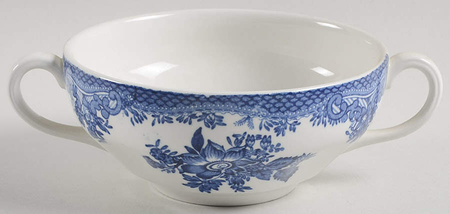 Woodland Flat Cream Soup Bowl by Wedgwood-1