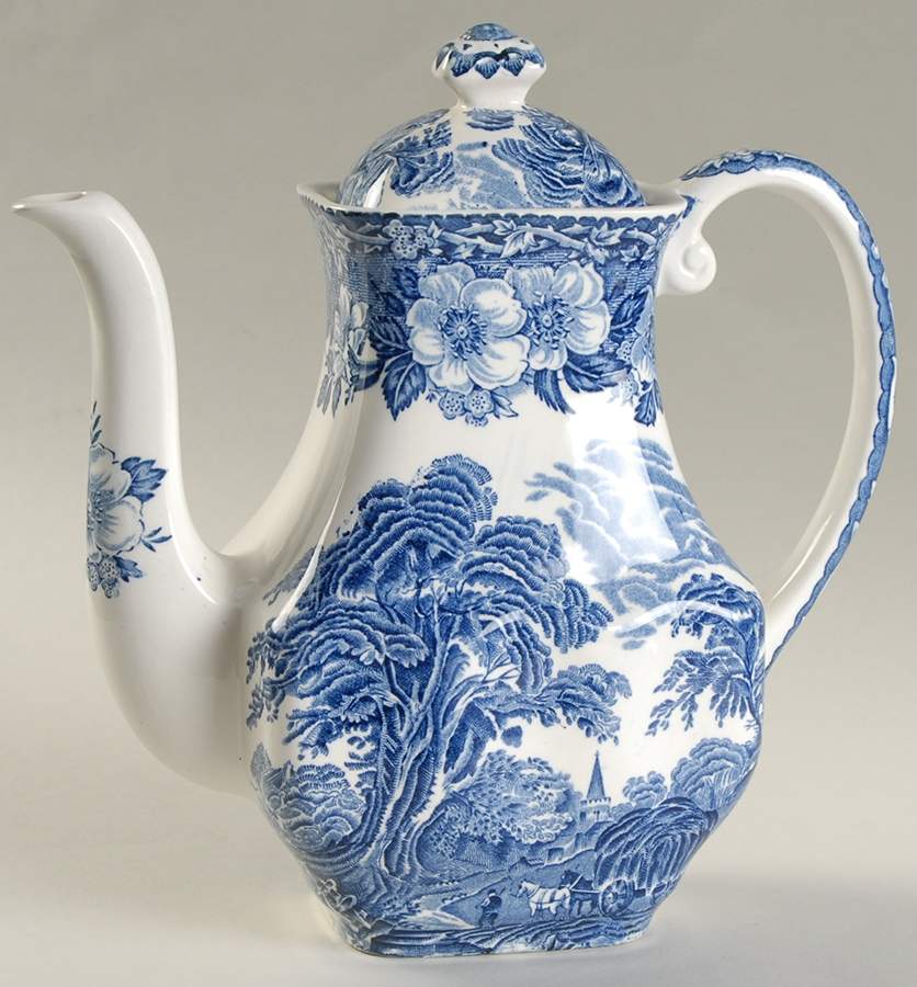 Woodland Mini Coffee Pot & Lid by Wedgwood-1