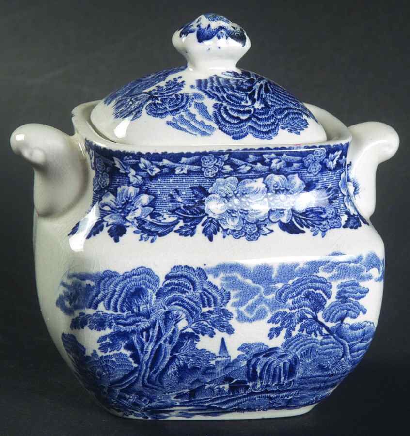 Woodland Mini Sugar Bowl & Lid by Wedgwood-1