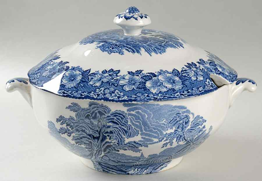 Woodland Tureen &  Lid by Wedgwood-1