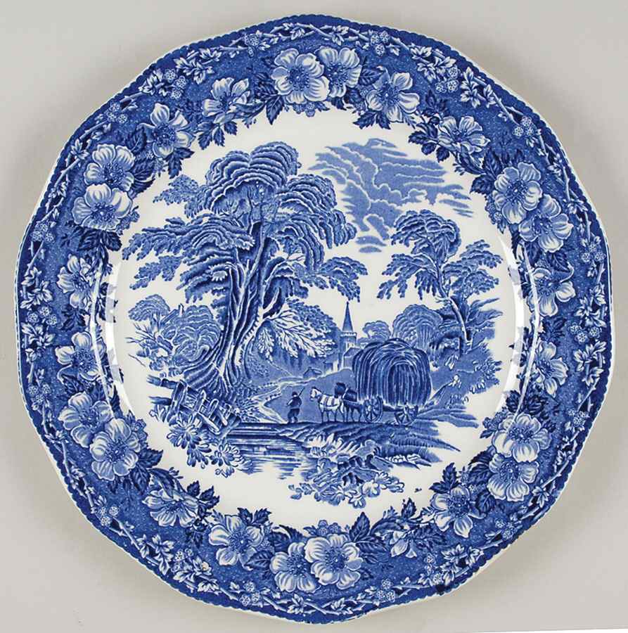 Woodland 11" Chop Plate (Round Platter) by Wedgwood-1