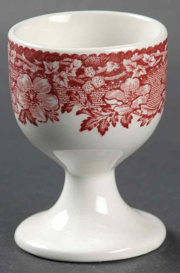Woodland Pink (Unicorn Backstamp) Single Egg Cup by Wedgwood-1