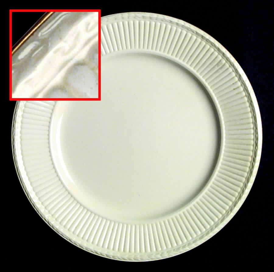 Edme (Gold Trim) Dinner Plate by Wedgwood-1