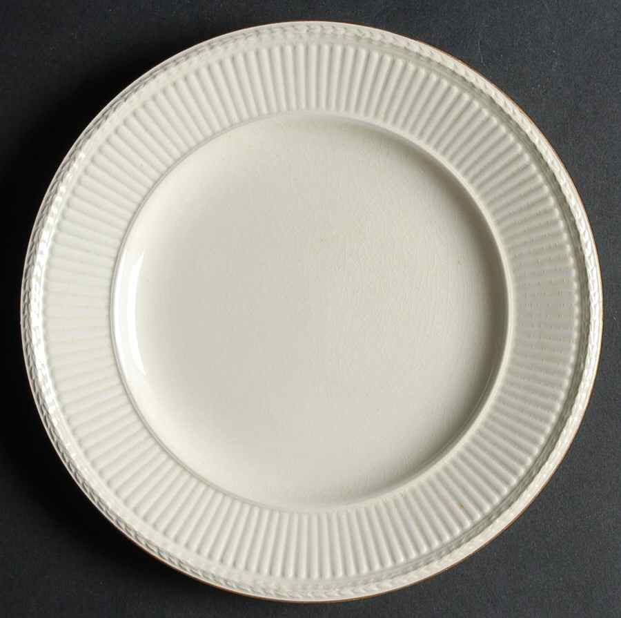 Edme (Gold Trim) Dessert/Pie Plate by Wedgwood-1