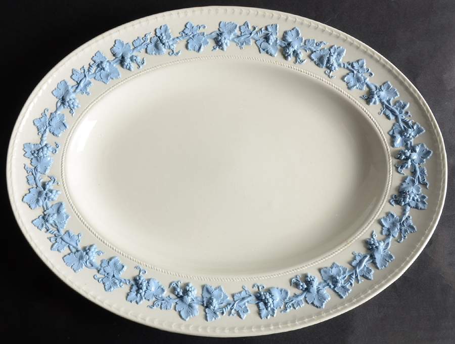 WW17 15" Oval Serving Platter by Wedgwood-1