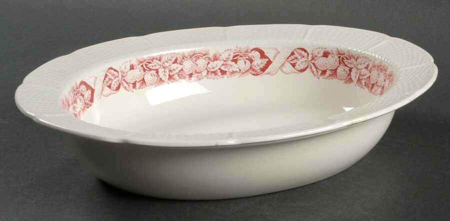 WW2 9" Oval Vegetable Bowl by Wedgwood-1