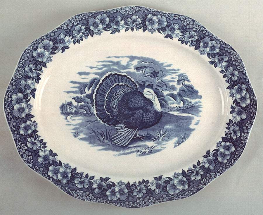 WW31 20" Oval Serving Platter by Wedgwood-1