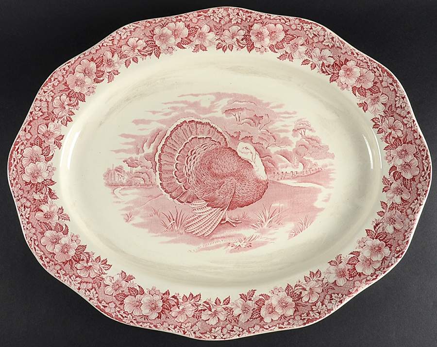 WW34 20" Oval Serving Platter by Wedgwood-1