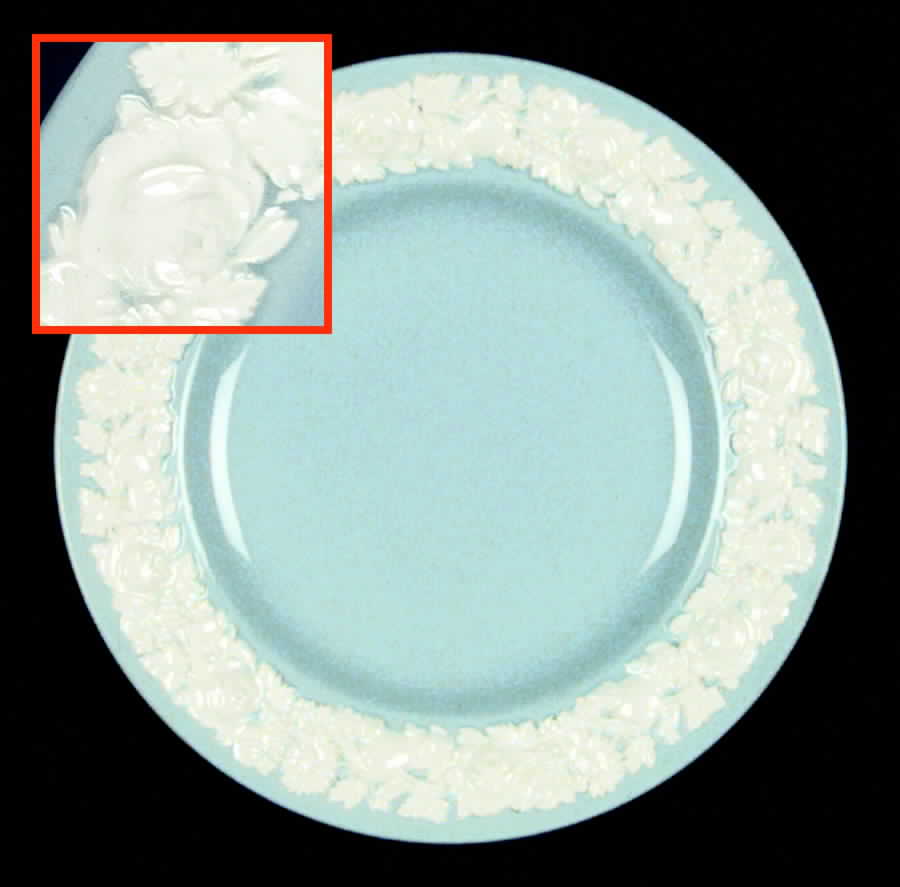 Rose (Cream Color on Lavender) Dinner Plate by Wedgwood-1