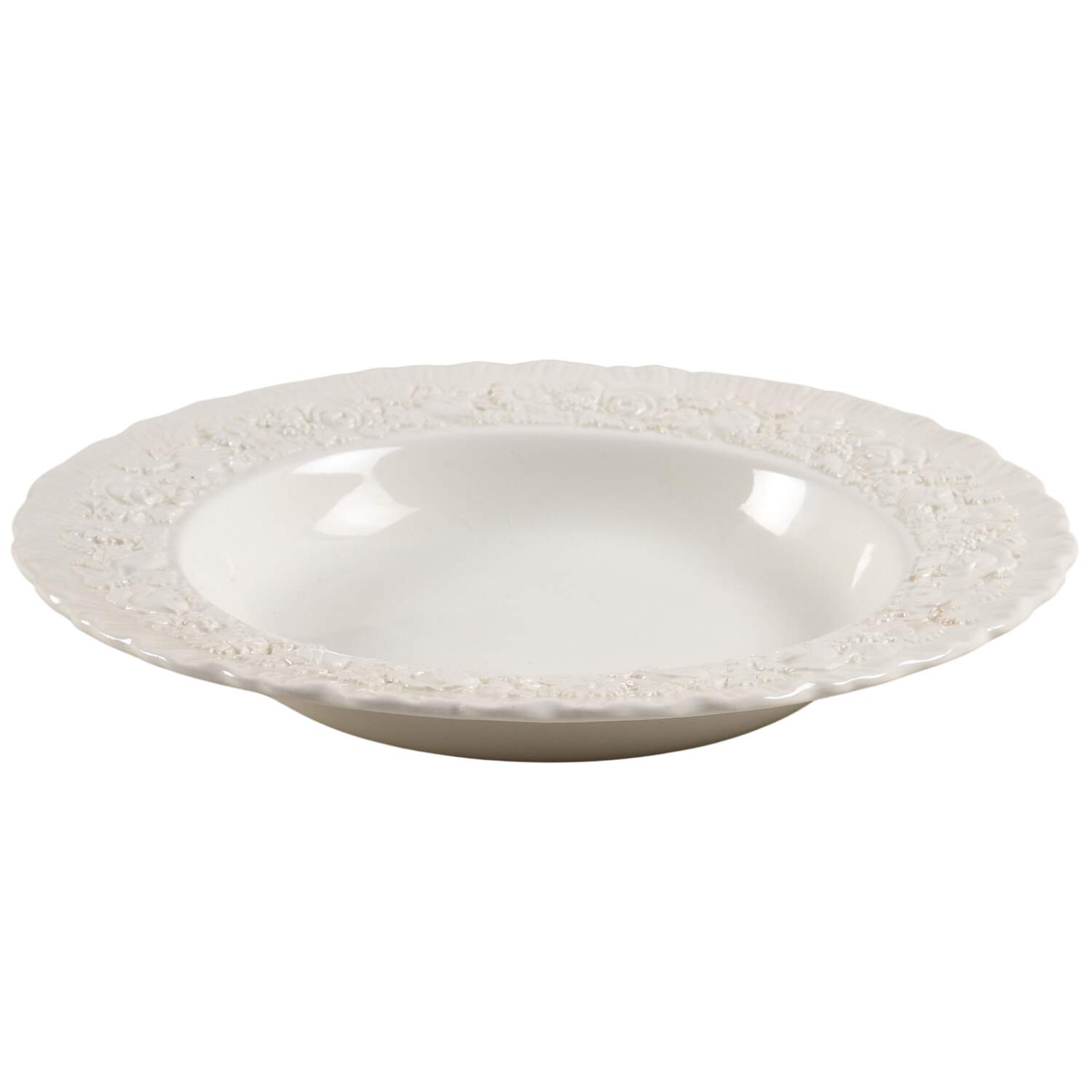 Rose Rim Soup Bowl by Wedgwood-1