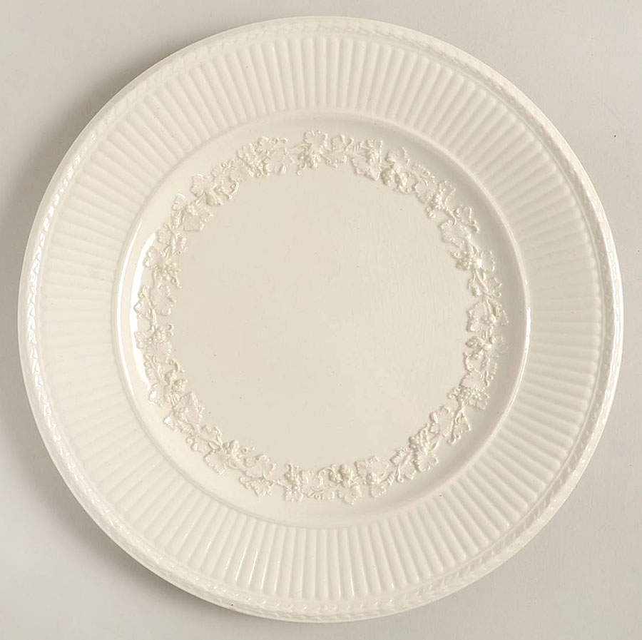 2804 (Edme, All Cream) Luncheon Plate by Wedgwood-1
