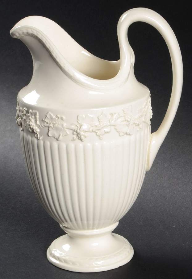 2804 (Edme, All Cream) 12 Oz Pitcher by Wedgwood-1