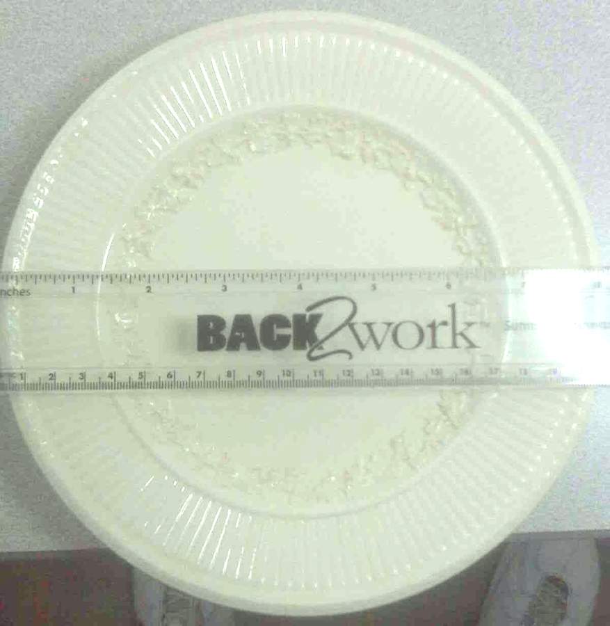 2804 (Edme, All Cream) Salad Plate by Wedgwood-1