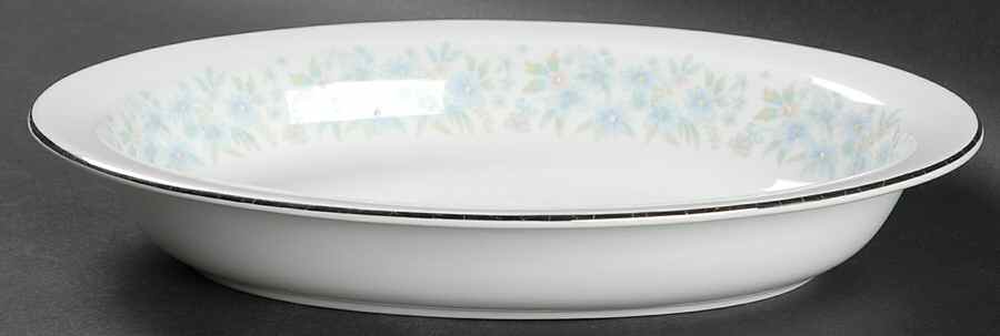 Wyndham 10" Oval Vegetable Bowl by Wedgwood-1