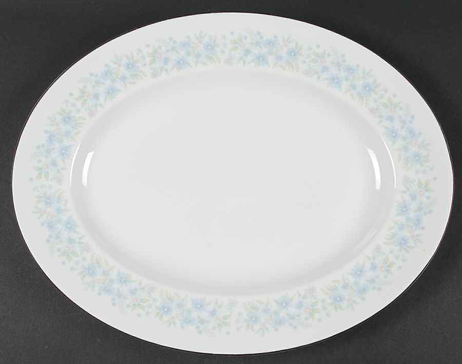 Wyndham 14" Oval Serving Platter by Wedgwood-1