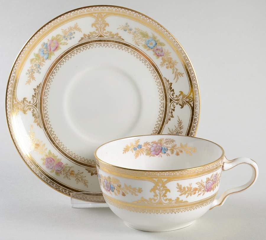 Havelock Flat Cup & Saucer Set by Wedgwood-1