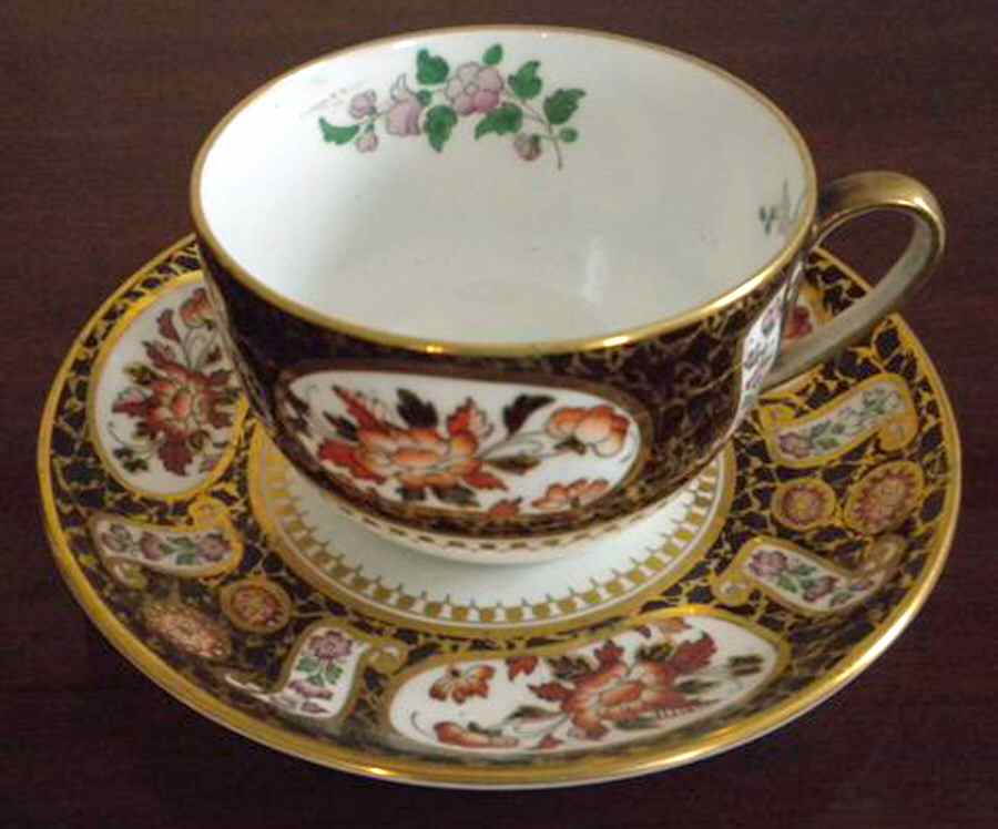 X6792 Footed Cup & Saucer Set by Wedgwood-1