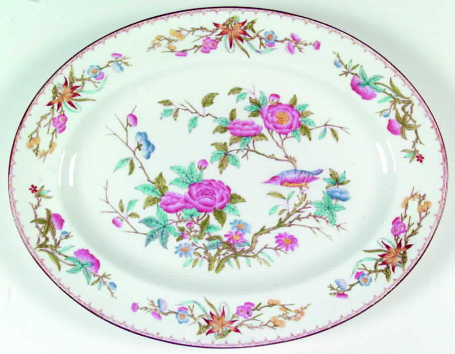 X7655 17" Oval Serving Platter by Wedgwood-1