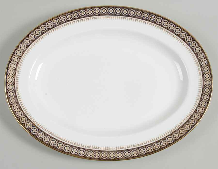X8593 15" Oval Serving Platter by Wedgwood-1