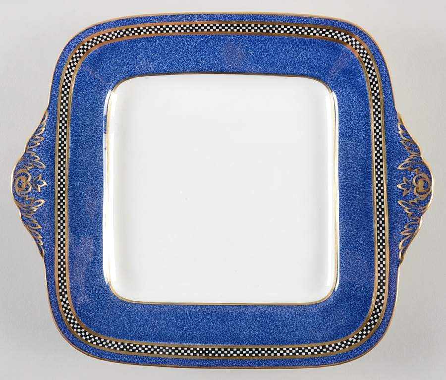 X9764 Square Handled Cake Plate by Wedgwood-1