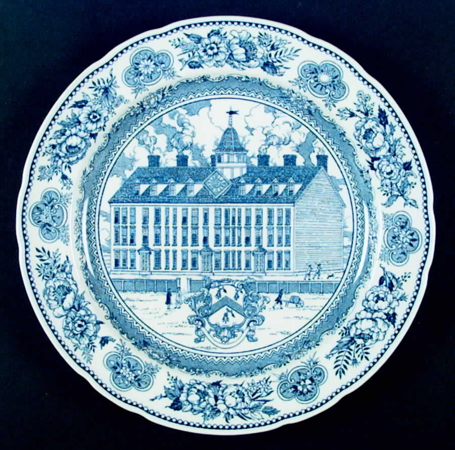 Yale University Blue (Not Embossed) Dinner Plate by Wedgwood-1