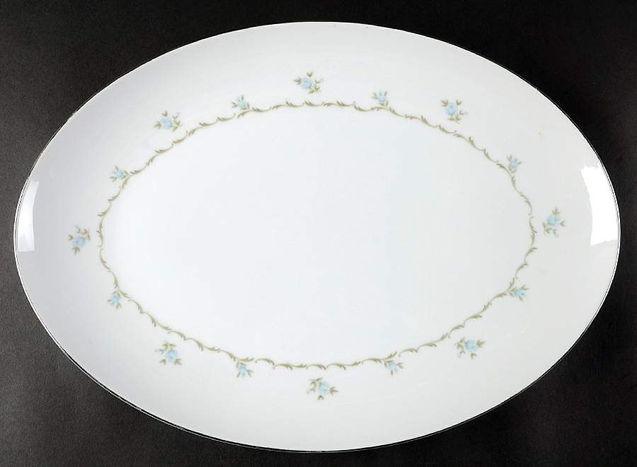 Abby 16" Oval Serving Platter by Wyndham-1