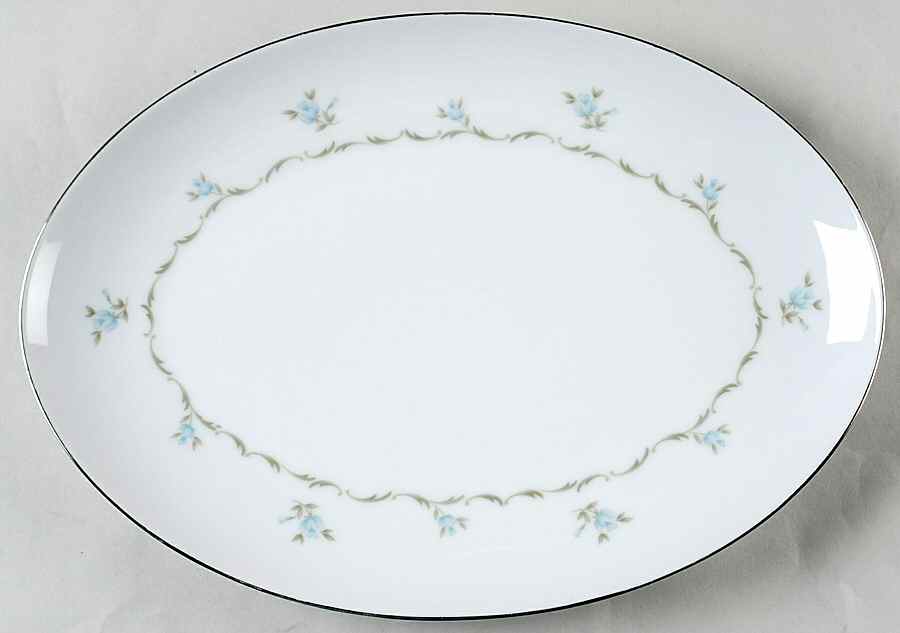 Abby 12" Oval Serving Platter by Wyndham-1