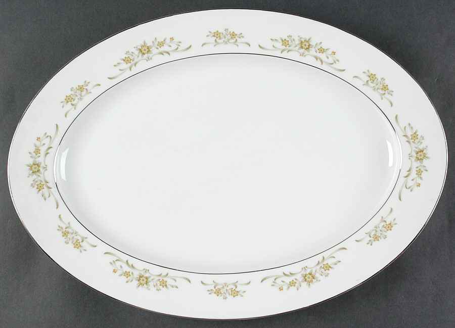 Aurora 16" Oval Serving Platter by Wyndham-1