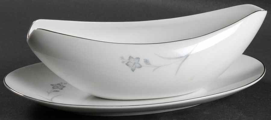 Ballerina Gravy Boat & Underplate/Relish by Wyndham-1