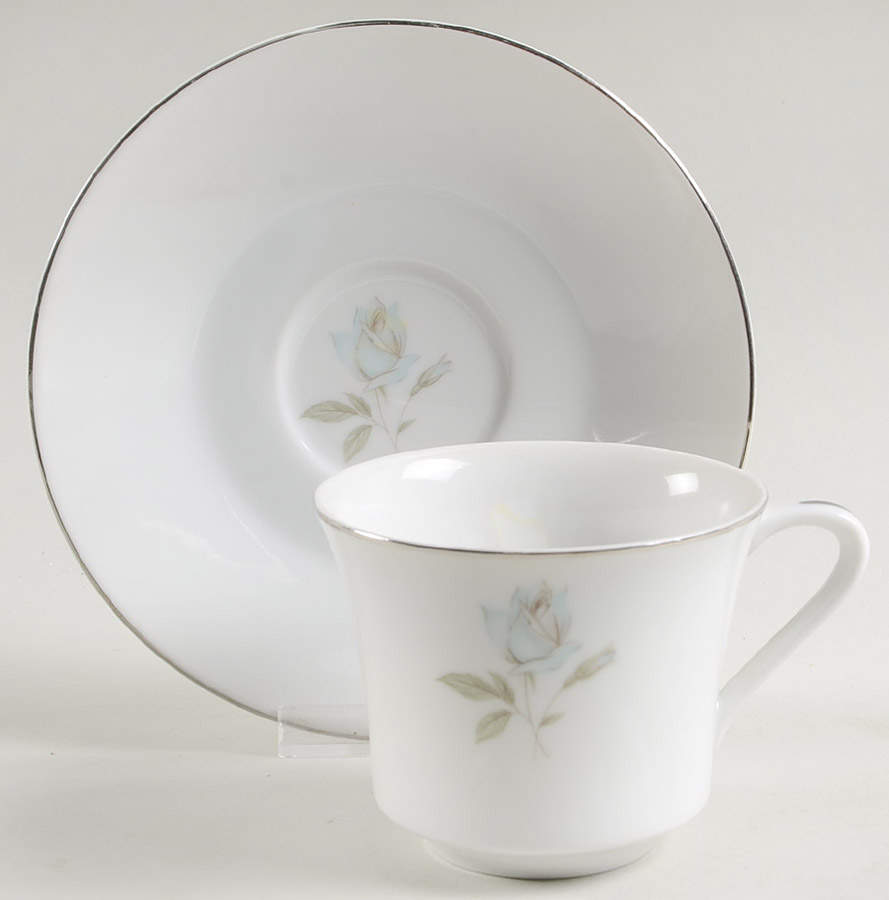 Bridget Flat Cup & Saucer Set by Wyndham-1