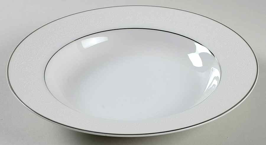 Bridal Lace Rim Soup Bowl by Wyndham-1