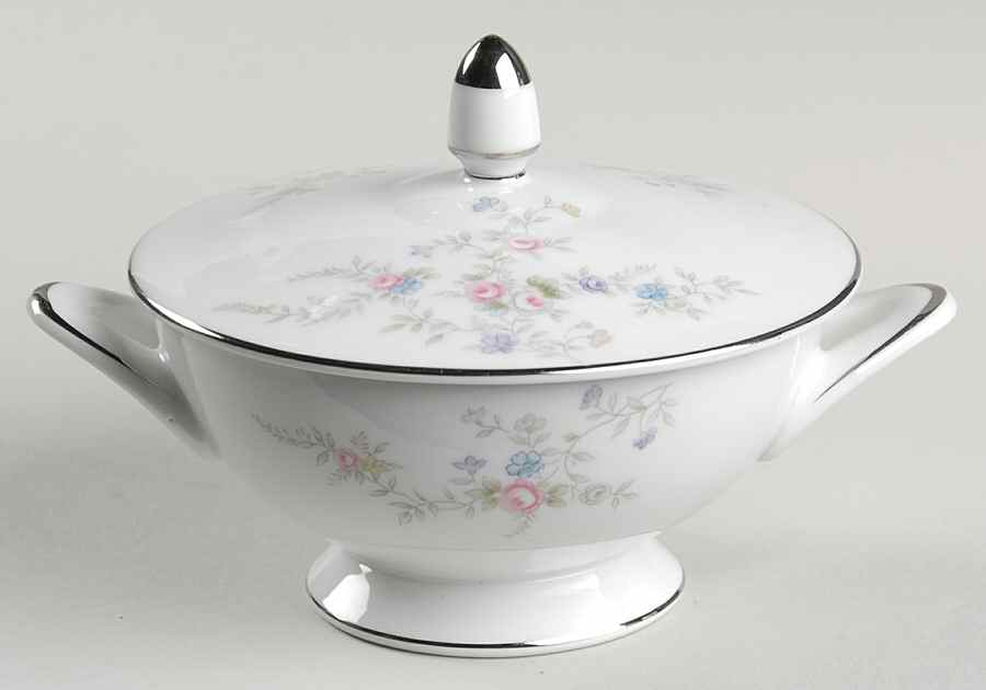 Cambric Sugar Bowl & Lid by Wyndham-1