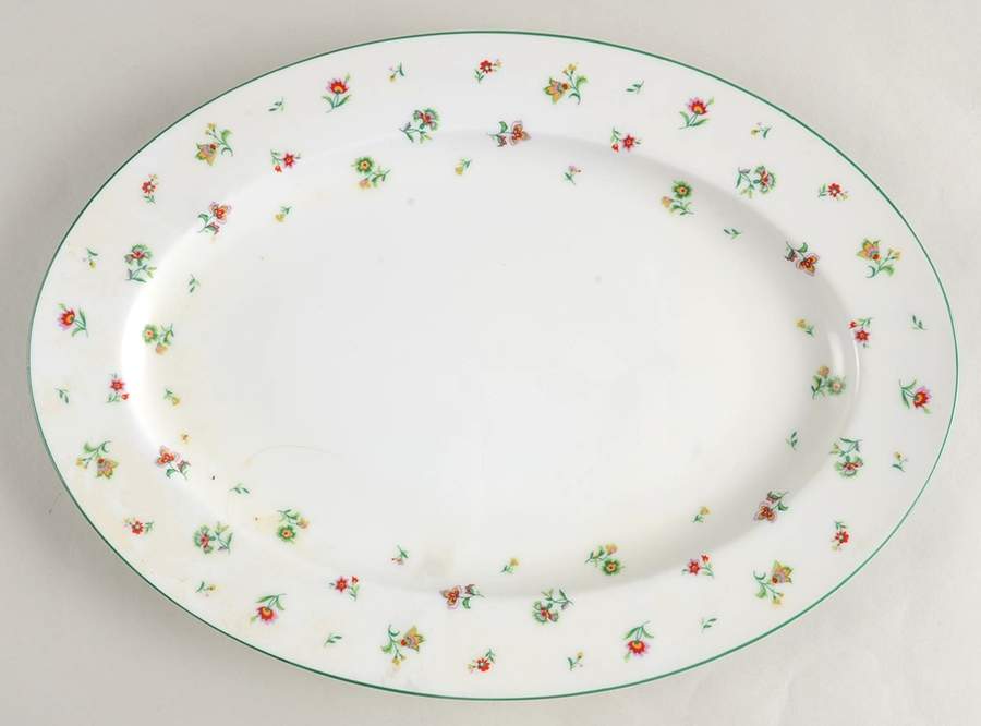 Caroline 14" Oval Serving Platter by Wyndham-1