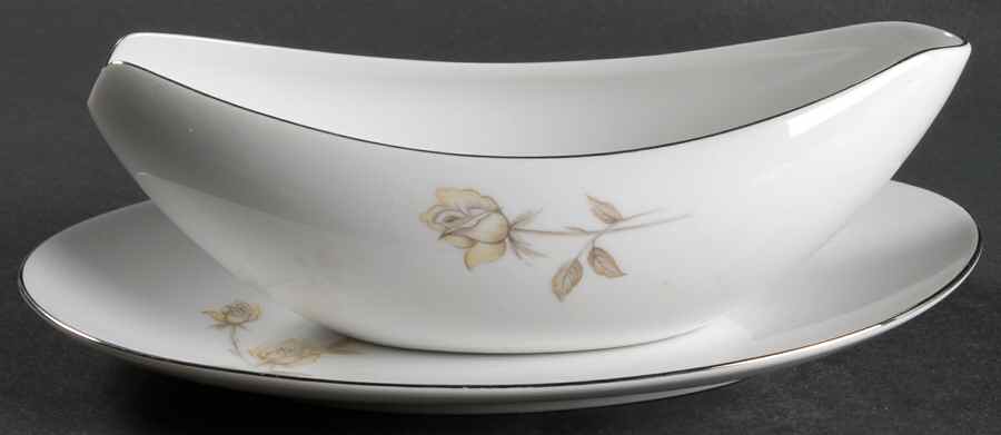 Cindy Gravy Boat & Underplate/Relish by Wyndham-1
