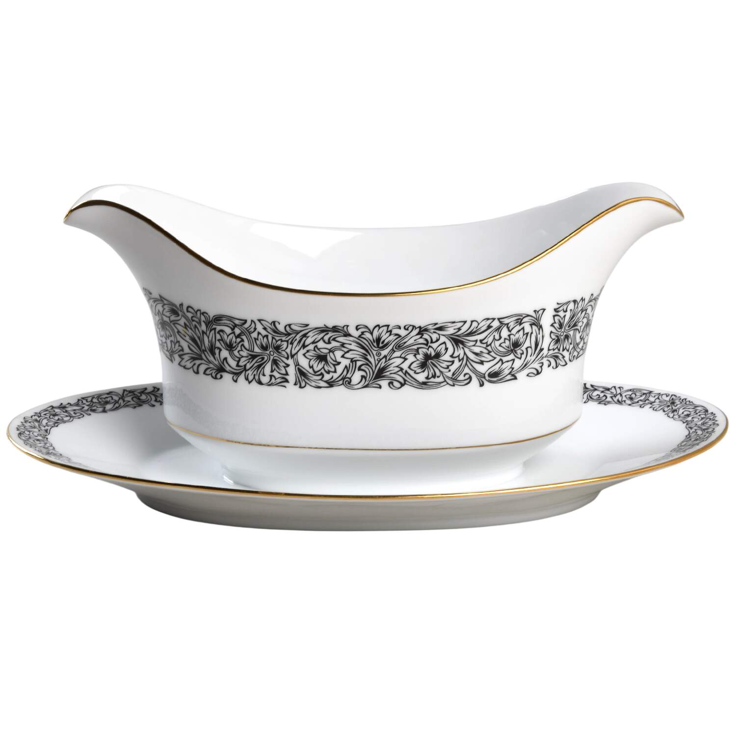 Crete Gravy Boat with Attached Underplate by Wyndham-1