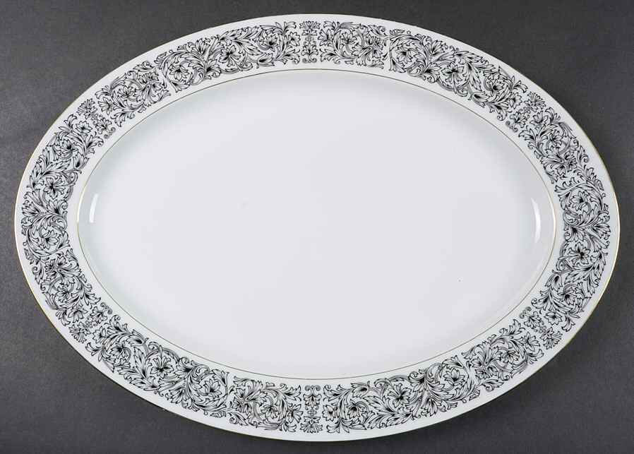 Crete 12" Oval Serving Platter by Wyndham-1